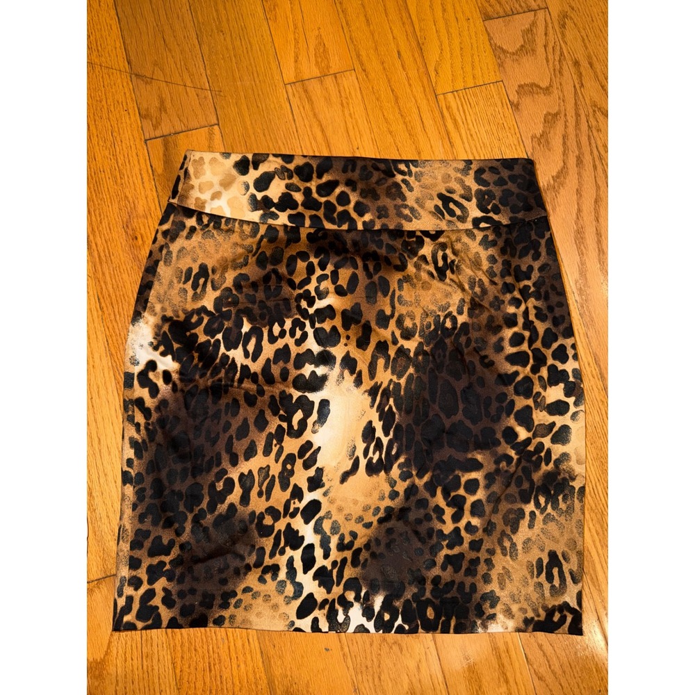 Grace Leopard Print Mini Skirt